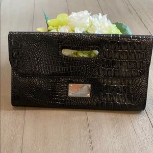 NWT Nine West Envelope Clutch with interior zip